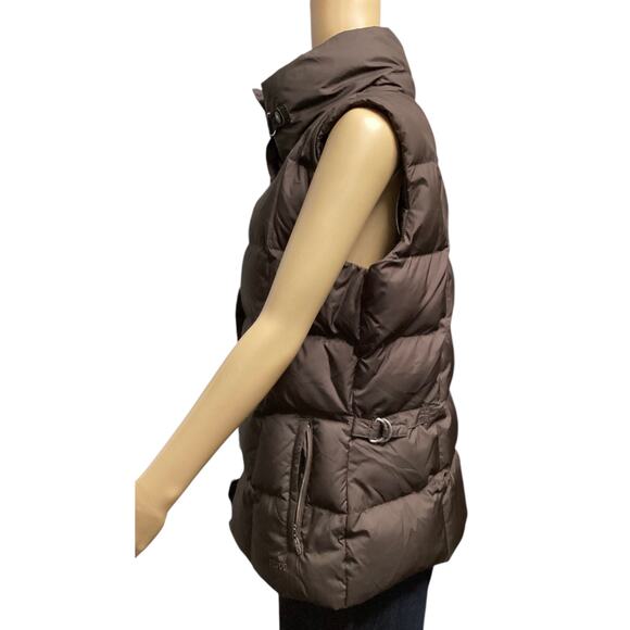 Eddie Bauer EB700 Premium Goose Down Puffer outdoor Vest size L brown - Picture 3 of 6